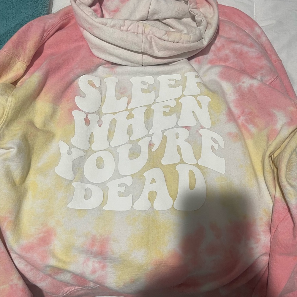 Barstool Sports Briana Chickenfry Sleep When You’re Dead Hoodie